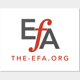 EFA URL logo Posters and Art